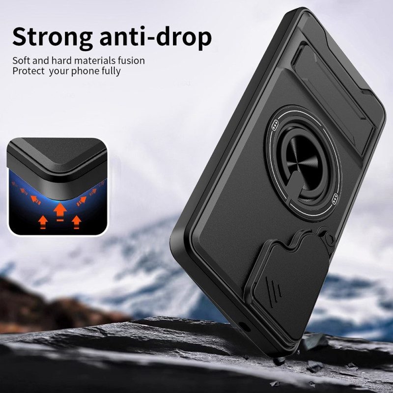 Skal Samsung Galaxy S26 Magnetisk Vikbar Ringhållare Och Kameraskydd