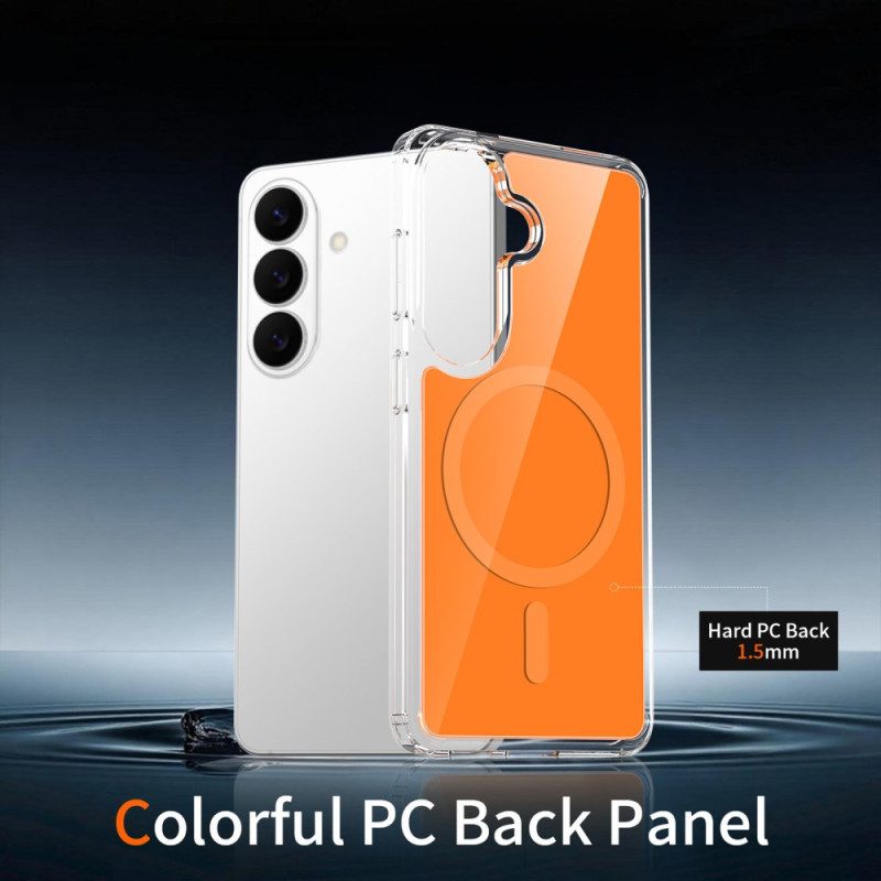 Skal Samsung Galaxy S26 Magnetiskt Med Stötsäkert Härdat Glas