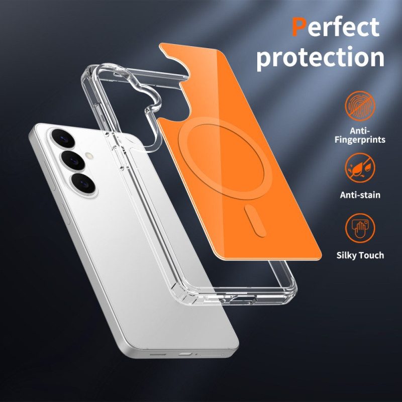 Skal Samsung Galaxy S26 Magnetiskt Med Stötsäkert Härdat Glas