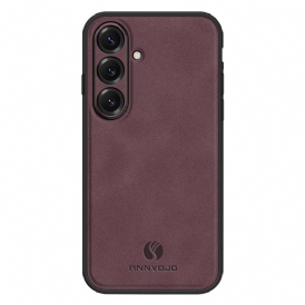 Skal Samsung Galaxy S26 Plus Telefonfodral Premium Lädereffekt