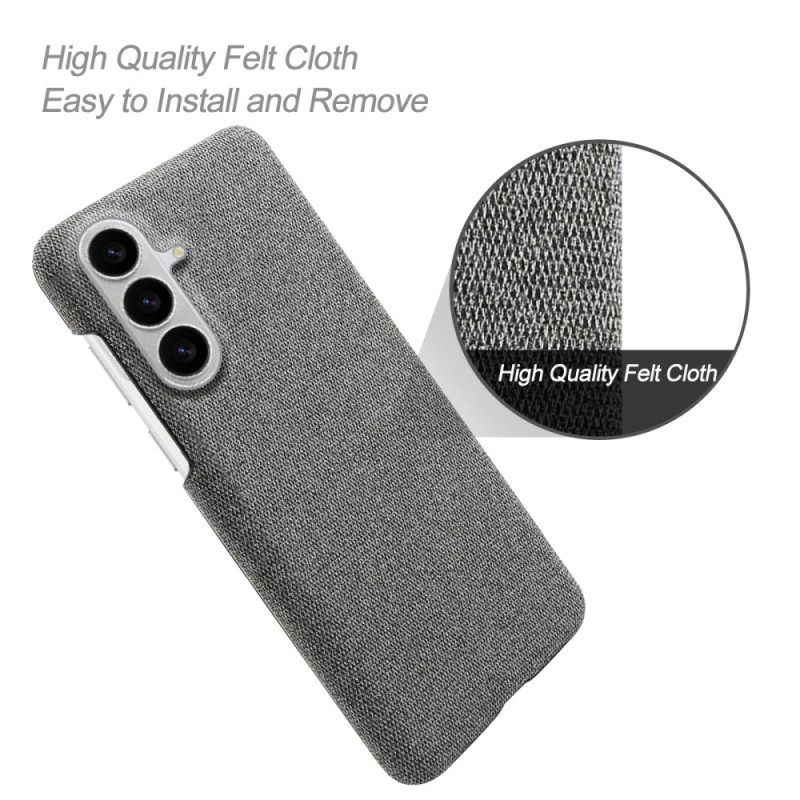 Skal Samsung Galaxy S26 Plus Telefonfodral Tygstruktur