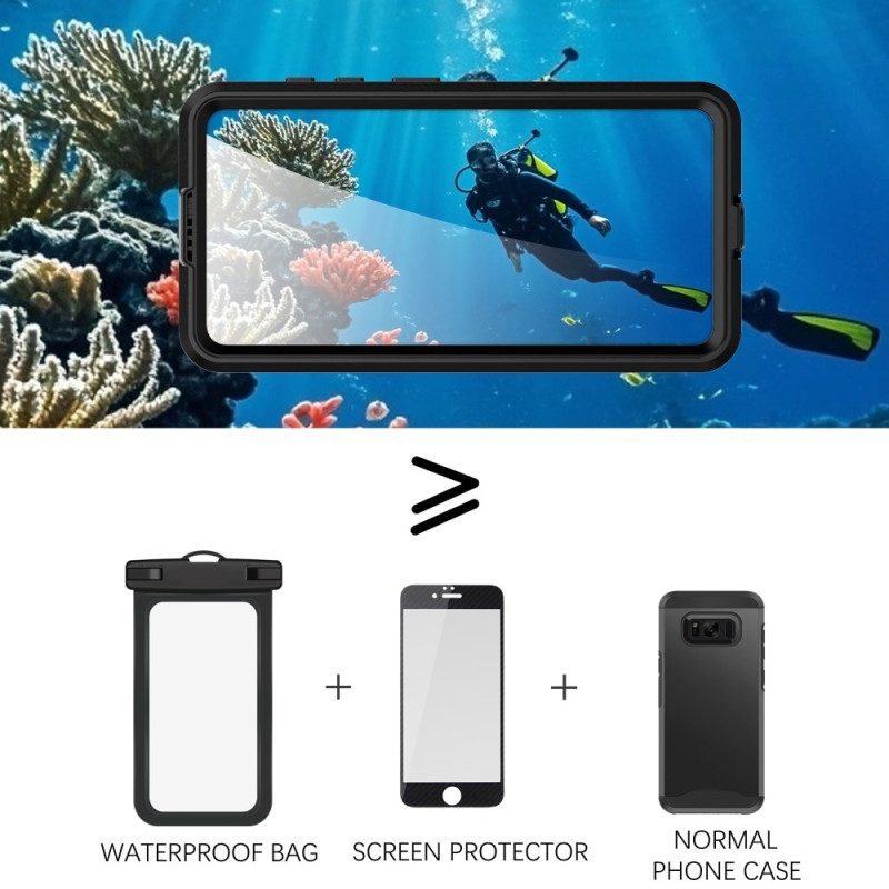 Skal Samsung Galaxy S26 Plus Telefonfodral Vattentät Magnetisk Redpepper