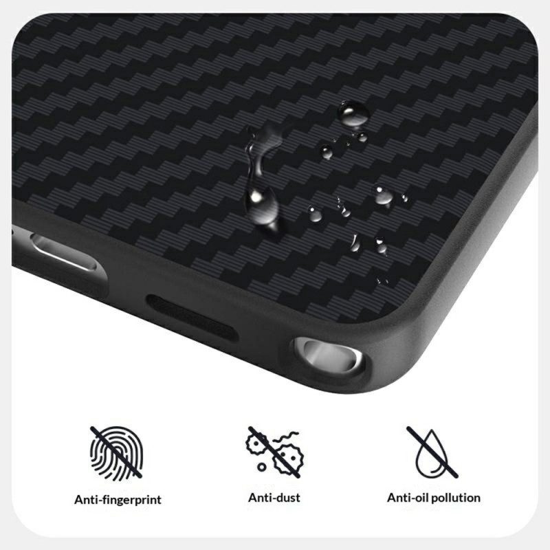 Skal Samsung Galaxy S26 Plus Texturerat Magnetiskt Fäste I Kolfiber