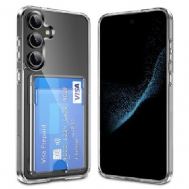 Skal Samsung Galaxy S26 Plus Transparent Med Korthållare