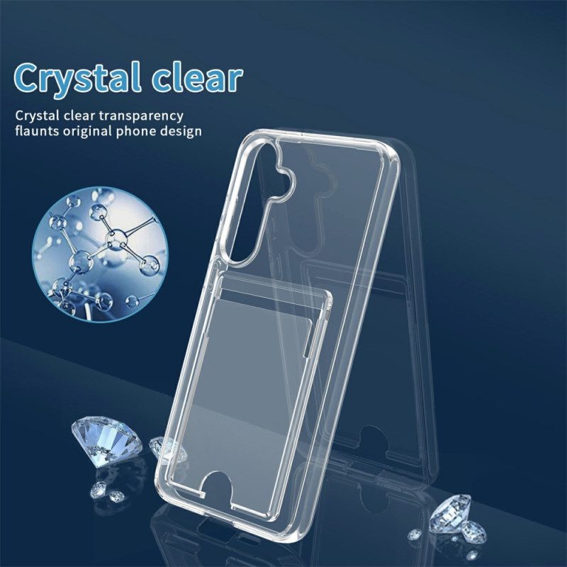 Skal Samsung Galaxy S26 Plus Transparent Med Korthållare