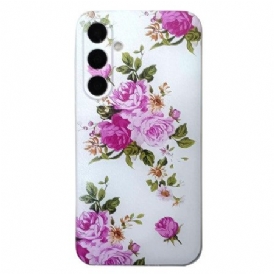 Skal Samsung Galaxy S26 Rosa Blommor