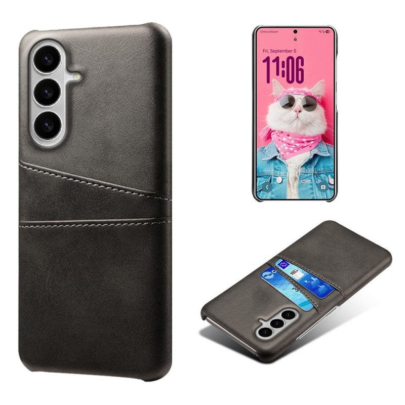 Skal Samsung Galaxy S26 Telefonfodral Korthållare Med Lädereffekt