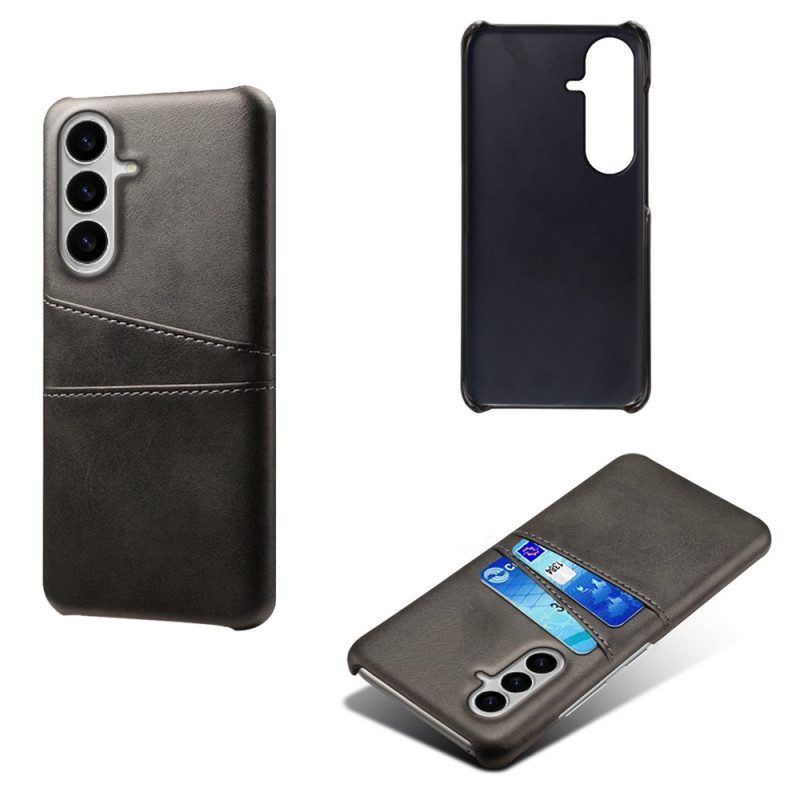 Skal Samsung Galaxy S26 Telefonfodral Korthållare Med Lädereffekt