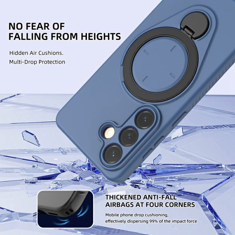 Skal Samsung Galaxy S26 Telefonfodral Magnetisk Vridbar Ringhållare