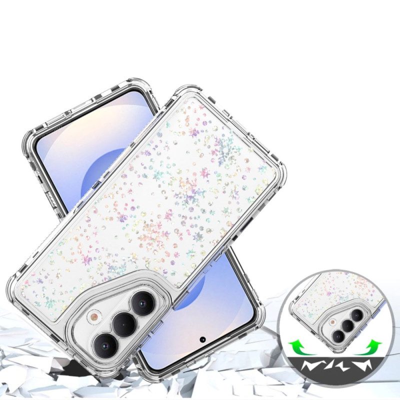 Skal Samsung Galaxy S26 Transparent Med Holografisk Film