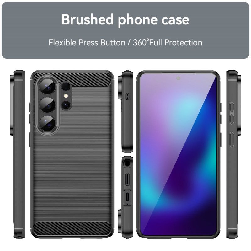Skal Samsung Galaxy S26 Ultra Borstad Kolfiber