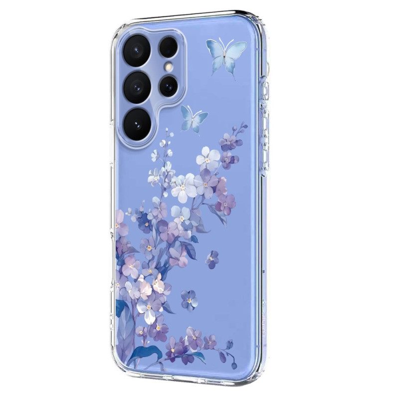 Skal Samsung Galaxy S26 Ultra Fjärilar Och Blommor