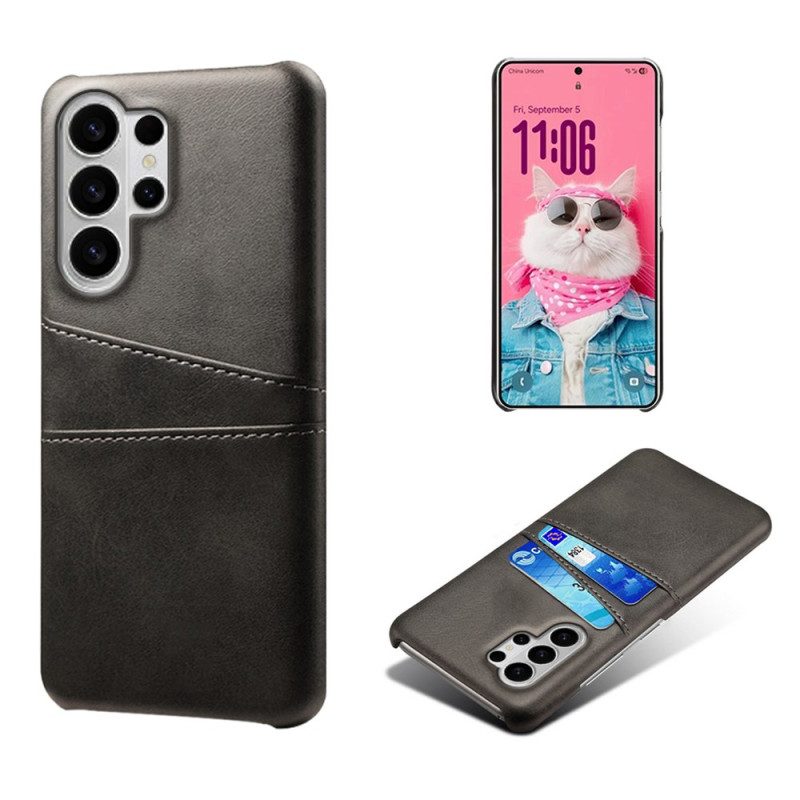 Skal Samsung Galaxy S26 Ultra Telefonfodral Dubbel Korthållare