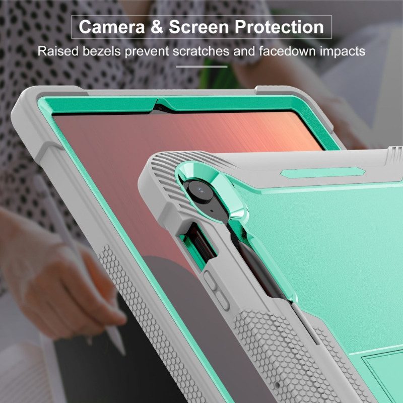 Skal Samsung Galaxy Tab S10 Fe Plus Telefonfodral Hopfällbart Stativ
