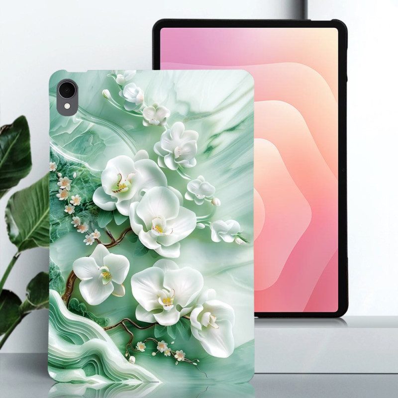 Skal Samsung Galaxy Tab S11 Jadeblommor