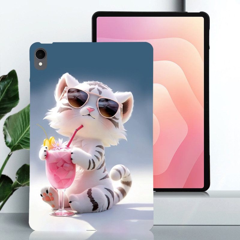 Skal Samsung Galaxy Tab S11 Telefonfodral Tecknad Tiger