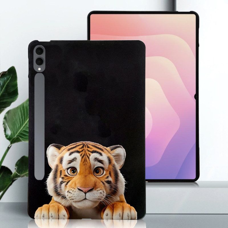 Skal Samsung Galaxy Tab S11 Ultra Telefonfodral Lilla Tigern