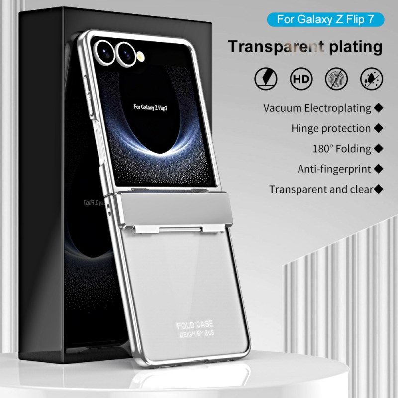 Skal Samsung Galaxy Z Flip 7 Anti-fingeravtrycks Metallisk Design