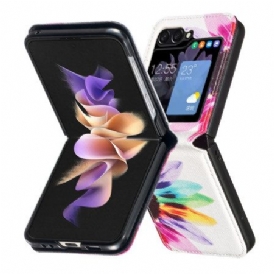 Skal Samsung Galaxy Z Flip 7 Fe Akvarellblomma