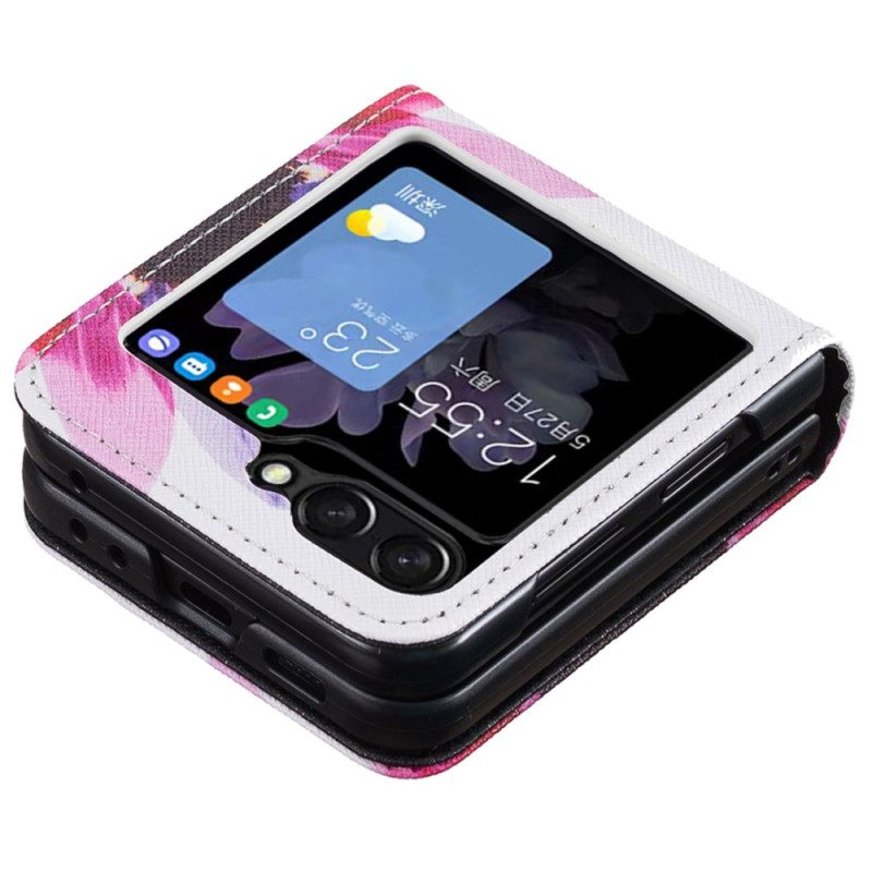 Skal Samsung Galaxy Z Flip 7 Fe Akvarellblomma