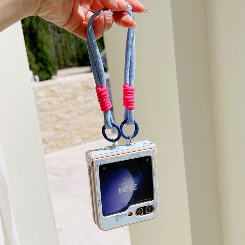 Skal Samsung Galaxy Z Flip 7 Fe Björndesign Och Handledsrem