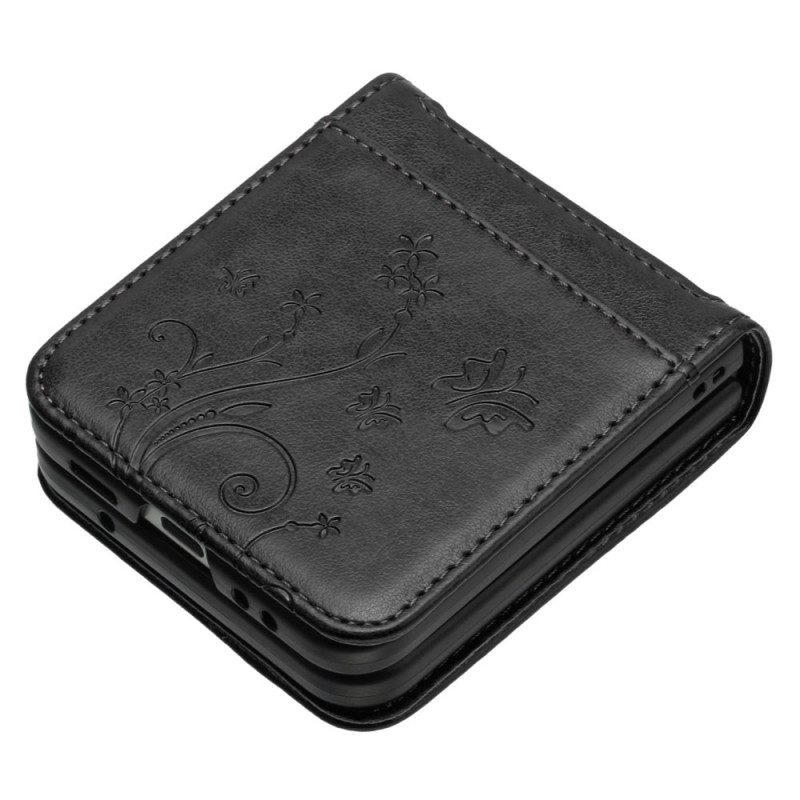 Skal Samsung Galaxy Z Flip 7 Fe Fjärilar Och Blommor