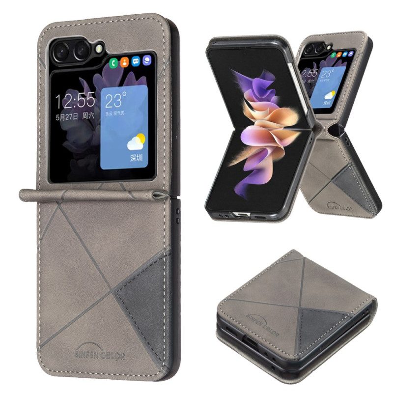 Skal Samsung Galaxy Z Flip 7 Fe Geometrisk