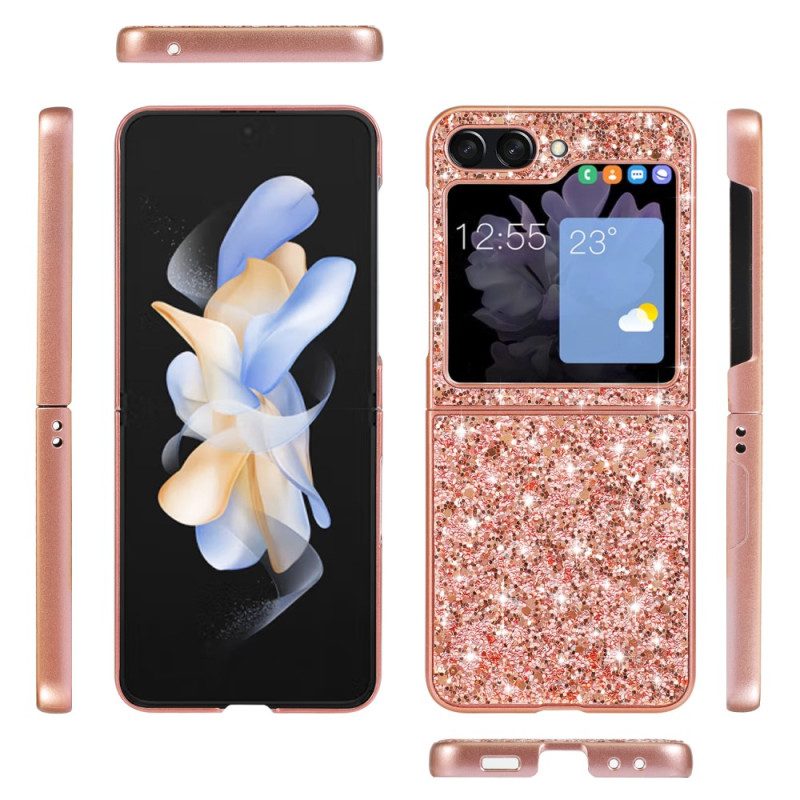 Skal Samsung Galaxy Z Flip 7 Fe Glitter Finish