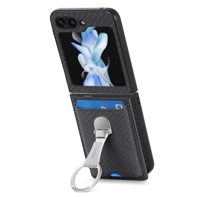 Skal Samsung Galaxy Z Flip 7 Fe Hopfällbart Stativ Och Korthållare