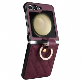 Skal Samsung Galaxy Z Flip 7 Fe Klassisk Quiltad