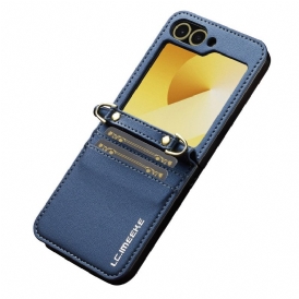 Skal Samsung Galaxy Z Flip 7 Fe Korthållare Och Lång Rem