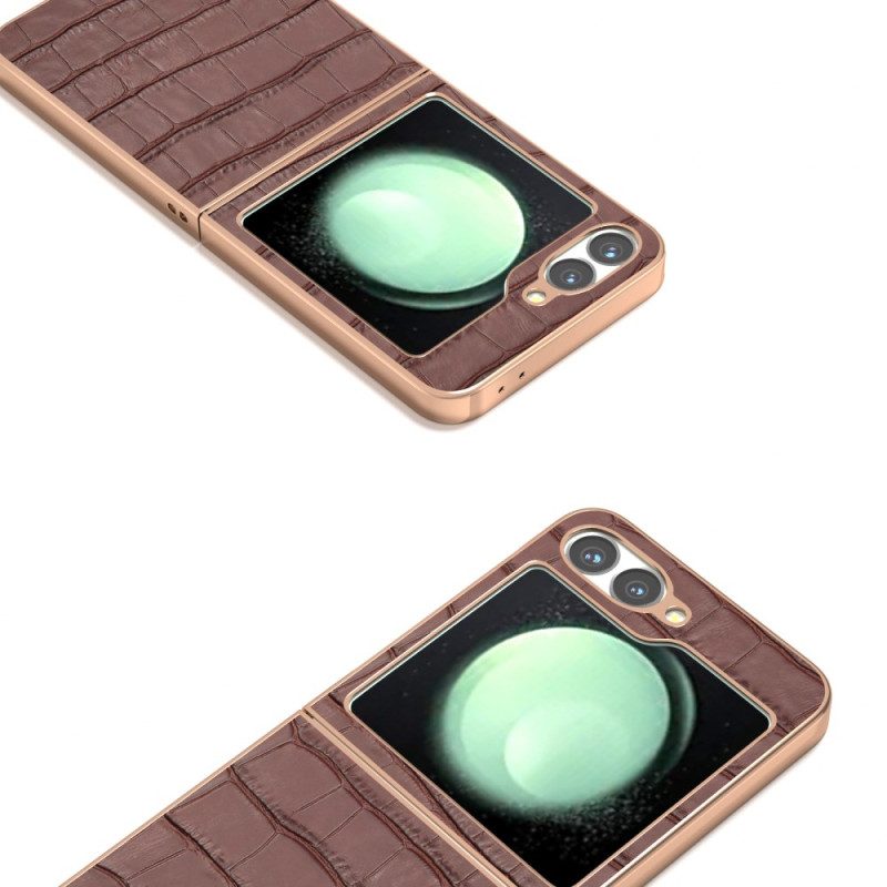 Skal Samsung Galaxy Z Flip 7 Fe Krokodilstil