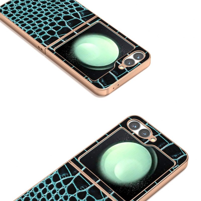 Skal Samsung Galaxy Z Flip 7 Fe Krokodilstruktur