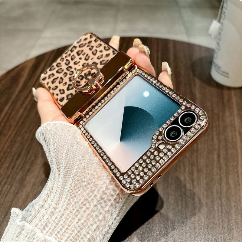 Skal Samsung Galaxy Z Flip 7 Fe Leoparddesign