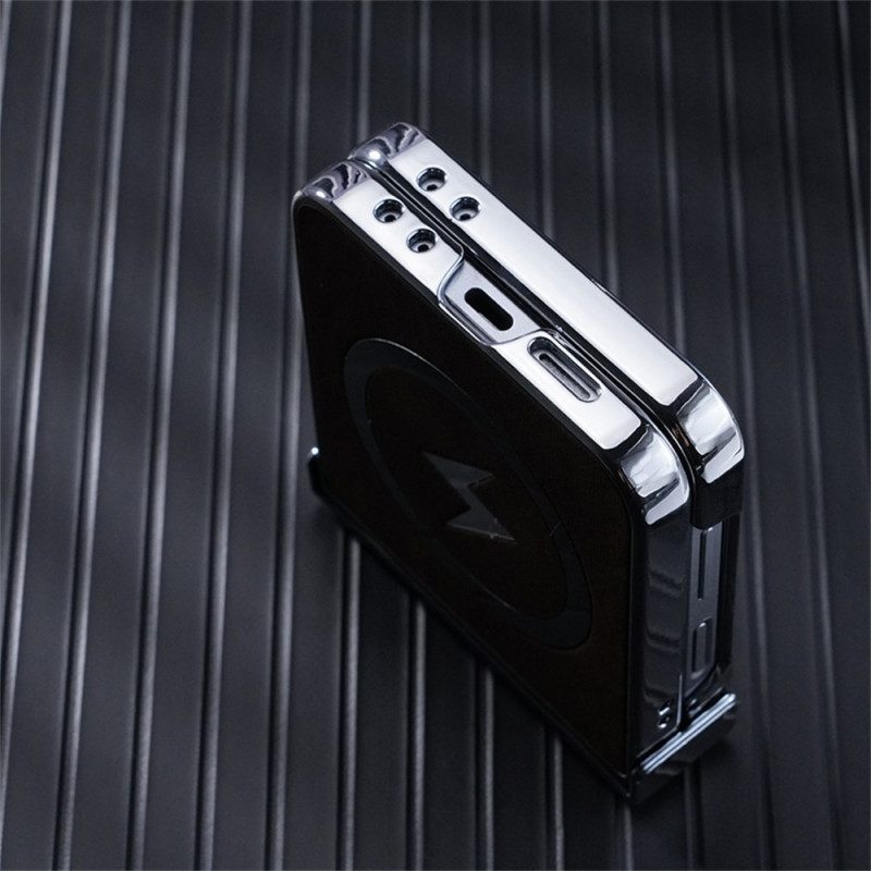 Skal Samsung Galaxy Z Flip 7 Fe Magsafe-kompatibel Lädereffekt