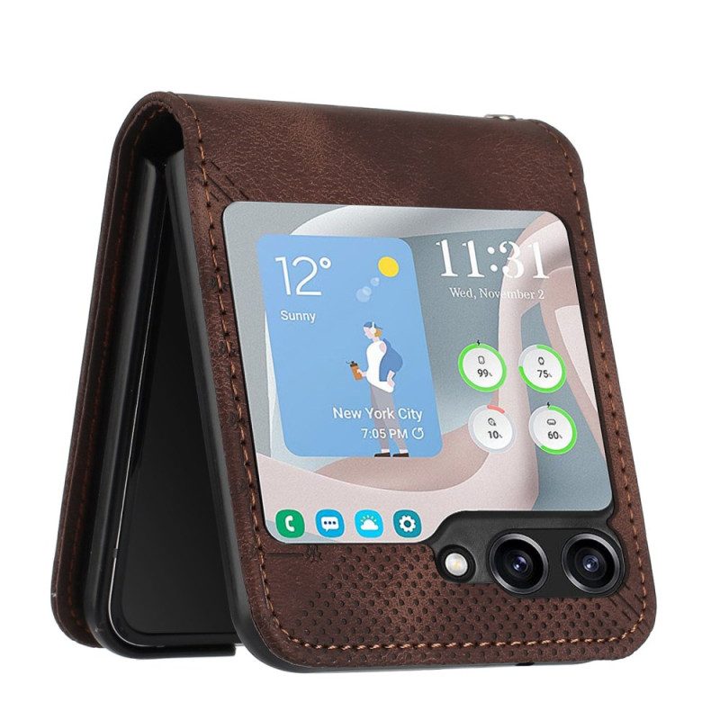 Skal Samsung Galaxy Z Flip 7 Fe Mönstrad Plånbok