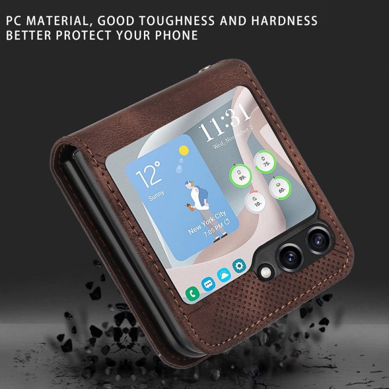 Skal Samsung Galaxy Z Flip 7 Fe Mönstrad Plånbok