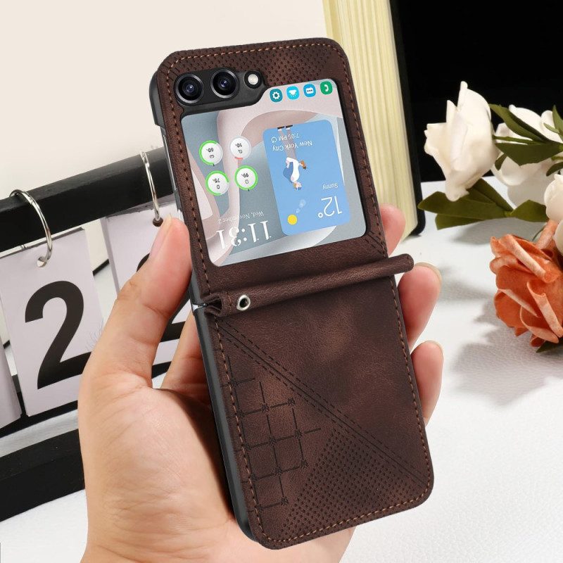 Skal Samsung Galaxy Z Flip 7 Fe Mönstrad Plånbok