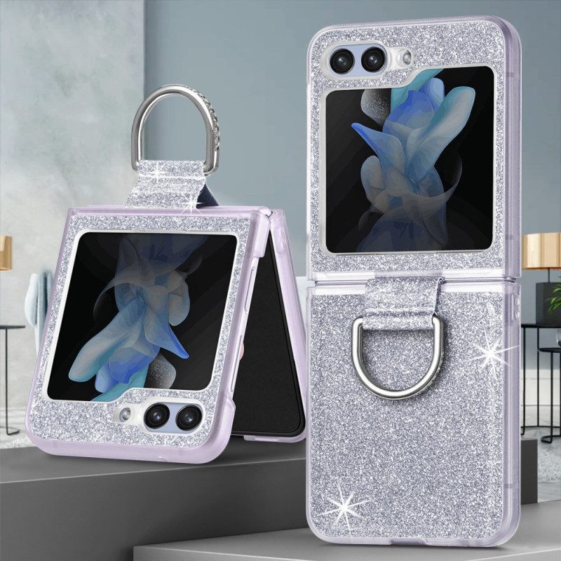 Skal Samsung Galaxy Z Flip 7 Fe Paljetter Och Strass
