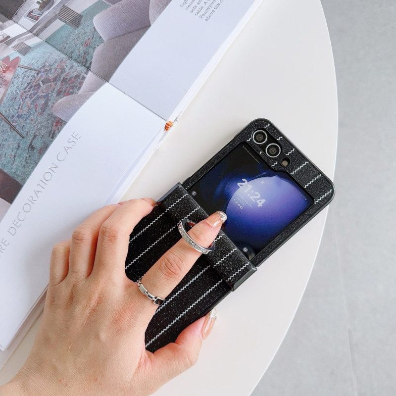 Skal Samsung Galaxy Z Flip 7 Fe Randig Ring