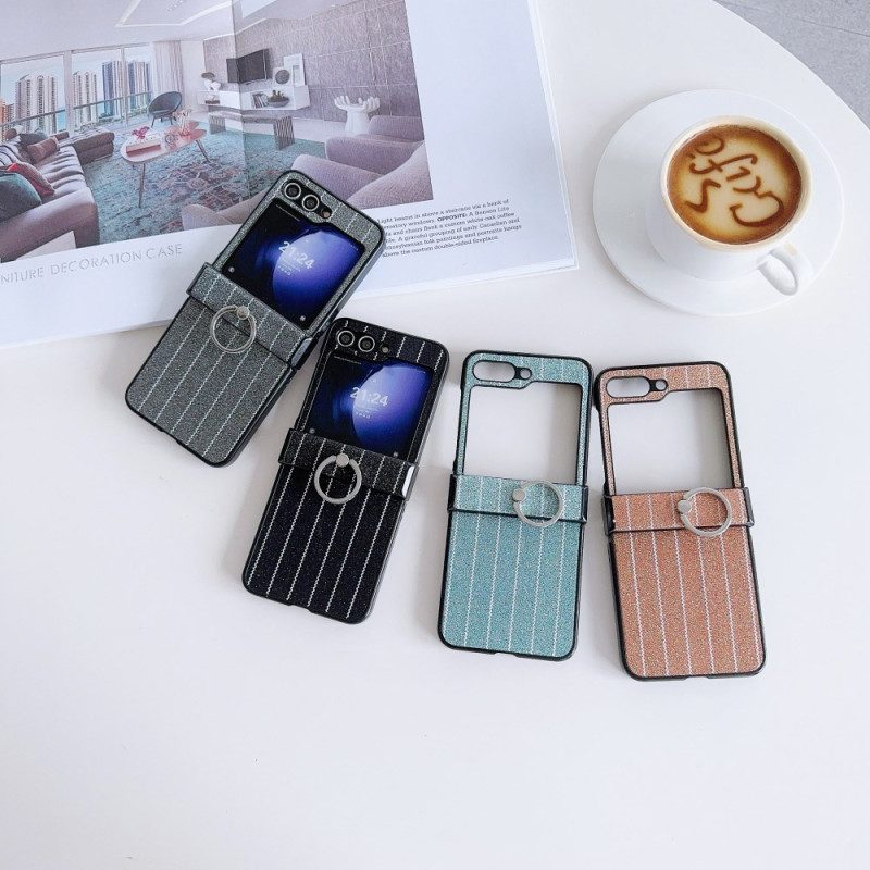 Skal Samsung Galaxy Z Flip 7 Fe Randig Ring