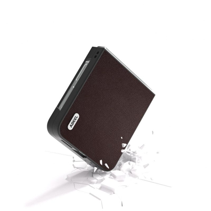 Skal Samsung Galaxy Z Flip 7 Fe Subtilt Läder