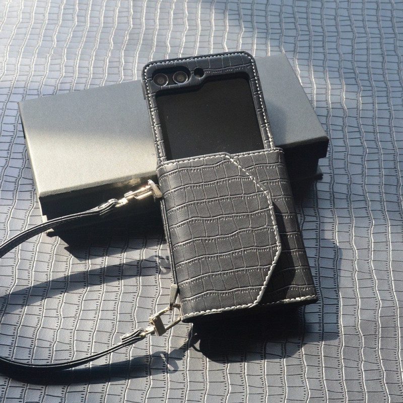 Skal Samsung Galaxy Z Flip 7 Fe Telefonfodral Bambustruktur