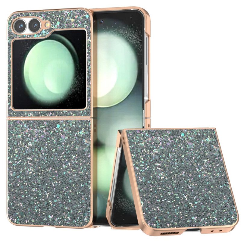 Skal Samsung Galaxy Z Flip 7 Fe Telefonfodral Glitterdesign