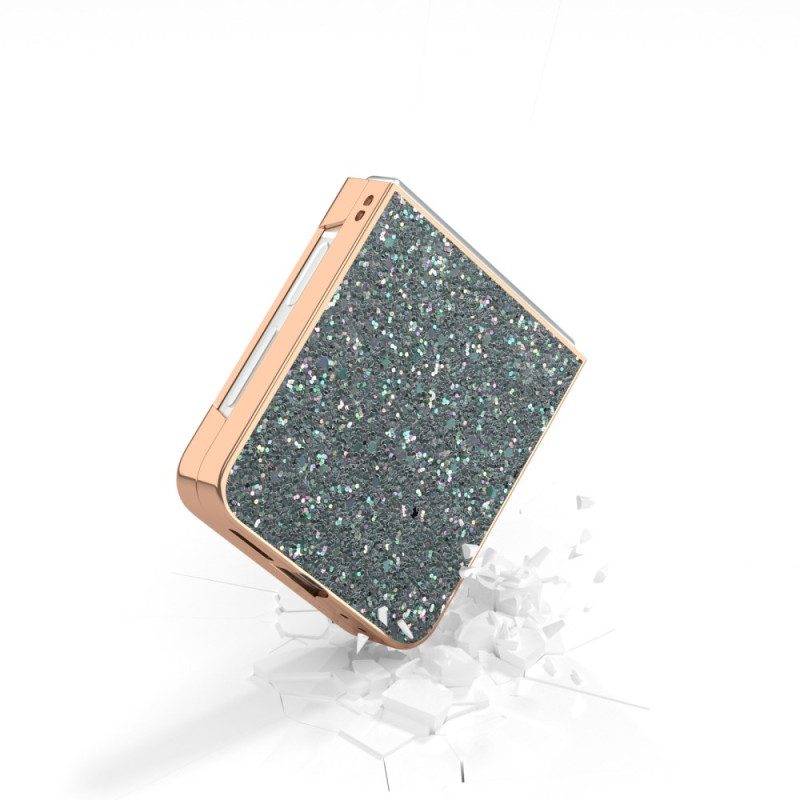 Skal Samsung Galaxy Z Flip 7 Fe Telefonfodral Glitterdesign