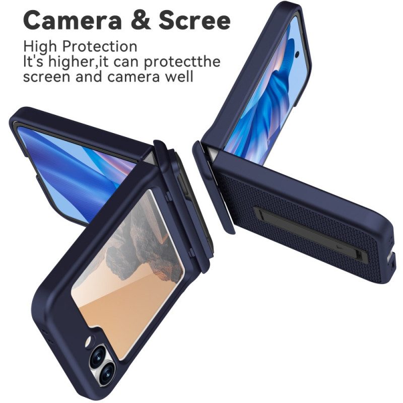 Skal Samsung Galaxy Z Flip 7 Fe Telefonfodral Integrerat Stativ