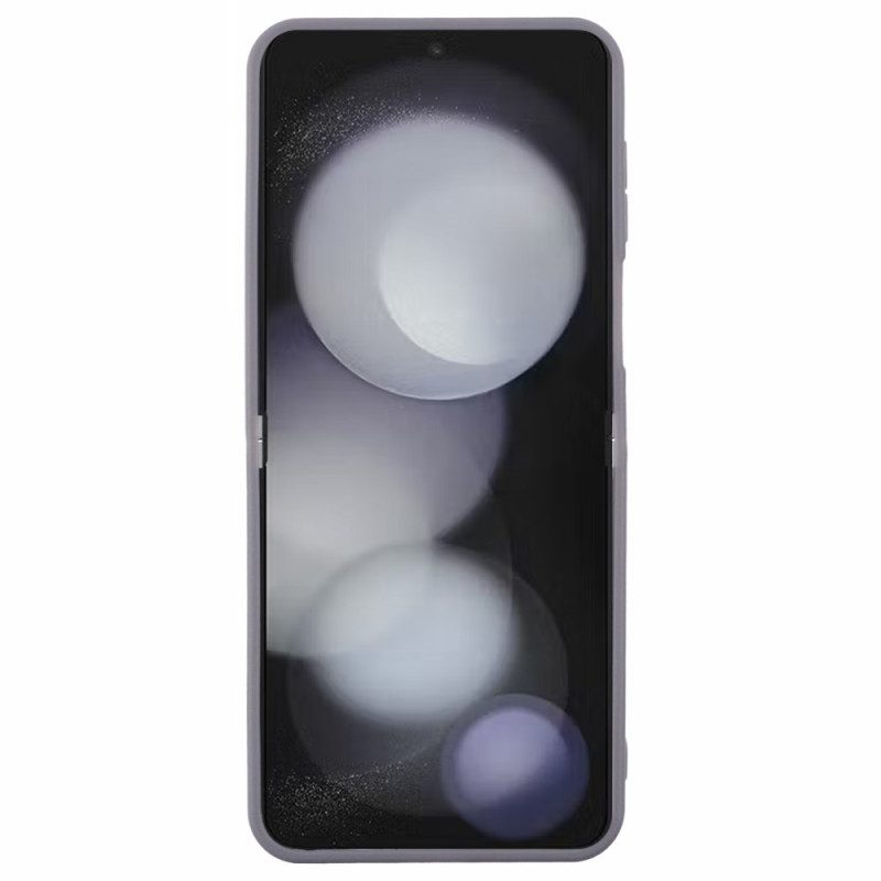 Skal Samsung Galaxy Z Flip 7 Fe Telefonfodral Lädertextur