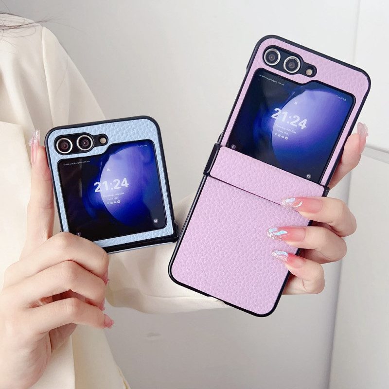 Skal Samsung Galaxy Z Flip 7 Fe Telefonfodral Litchimönster
