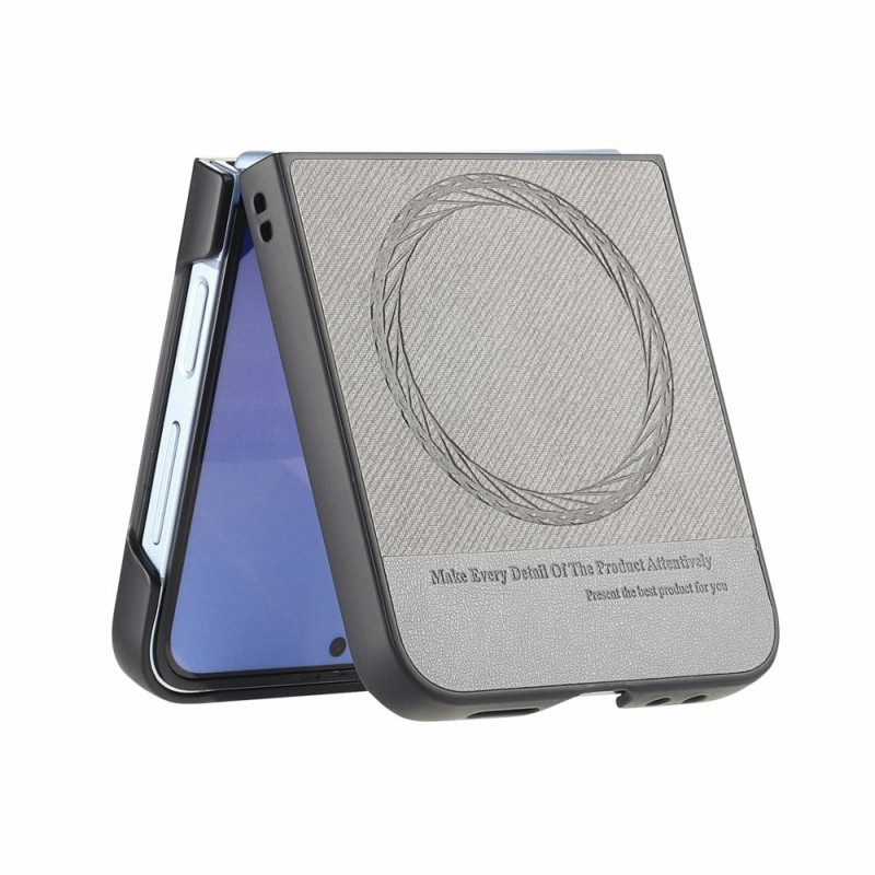 Skal Samsung Galaxy Z Flip 7 Fe Telefonfodral Magsafe-kompatibel Denim Textur