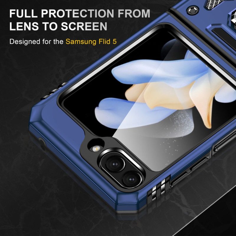 Skal Samsung Galaxy Z Flip 7 Fe Telefonfodral Ringhållare I Armor-serien